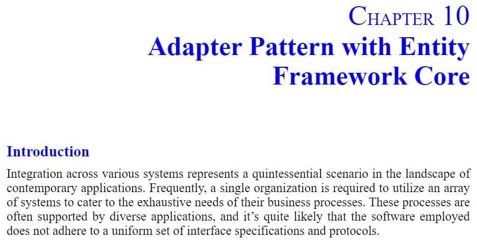 فصل 10 کتاب Implementing Design Patterns in C# 11 and .NET 7 ویرایش دوم