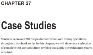 فصل 27 کتاب Selenium WebDriver Recipes in C# ویرایش سوم