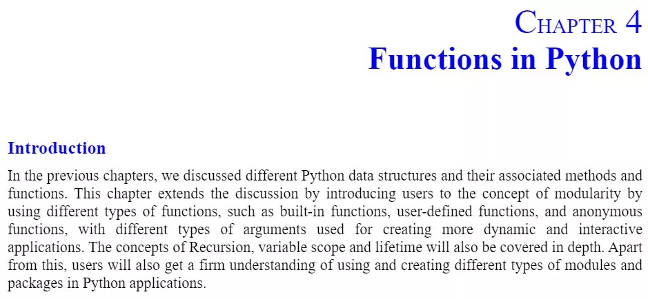 فصل 4 کتاب Python Programming for Students