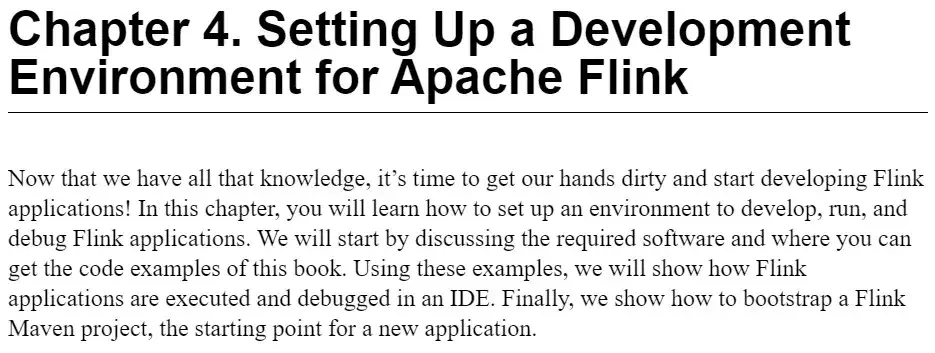فصل 4 کتاب Stream Processing with Apache Flink