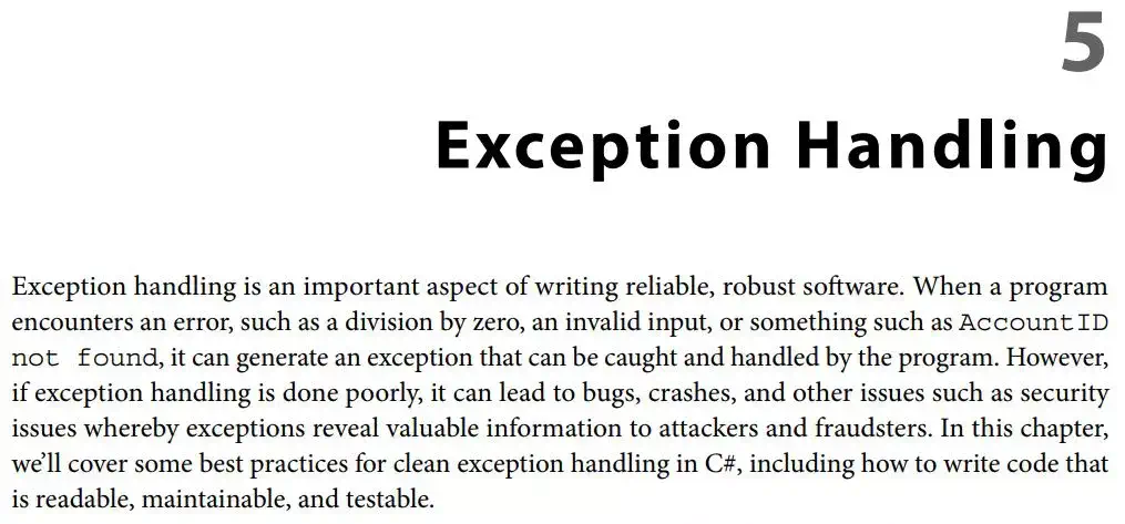 فصل 5 کتاب Clean Code with C# ویرایش دوم