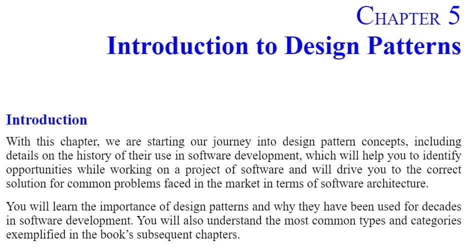 فصل 5 کتاب Implementing Design Patterns in C# 11 and .NET 7 ویرایش دوم