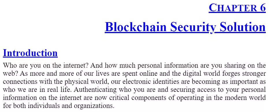فصل 6 کتاب Ultimate Blockchain Security Handbook