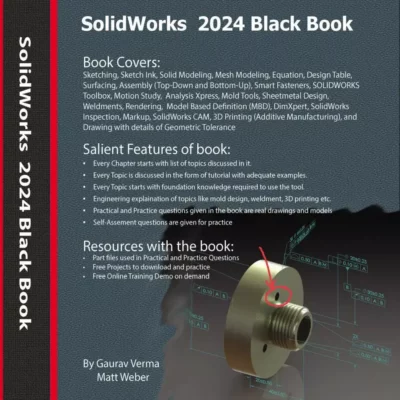 کتاب SolidWorks 2024 Black Book