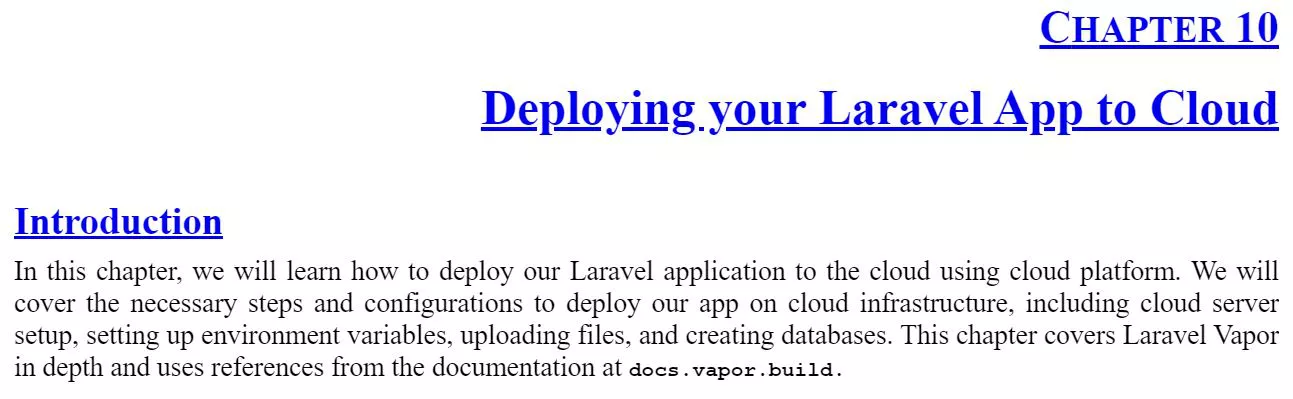 فصل 10 کتاب Ultimate Laravel for Modern Web Development