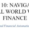 فصل 10 کتاب Python For Financial Automation