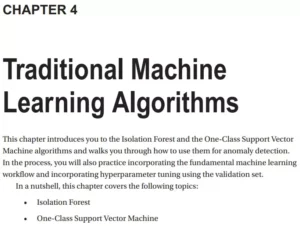 فصل 4 کتاب Beginning Anomaly Detection Using Python-Based Deep Learning ویرایش دوم