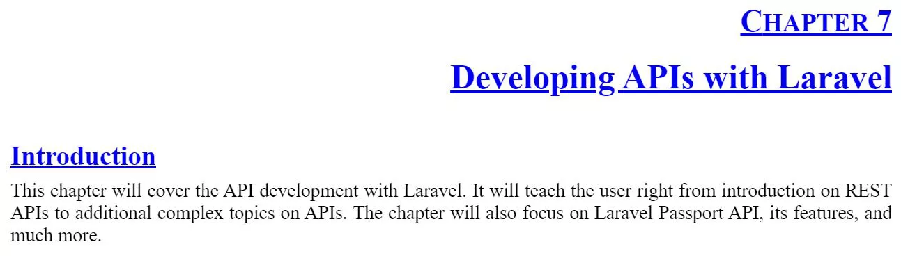 فصل 7 کتاب Ultimate Laravel for Modern Web Development