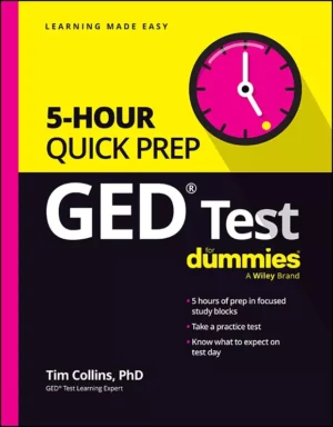 کتاب GED Test 5-Hour Quick Prep For Dummies