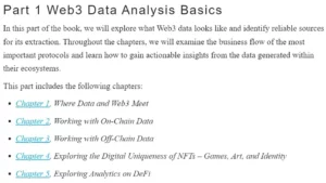 قسمت 1 کتاب Data Science for Web3