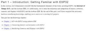 قسمت 1 کتاب Hands-on ESP32 with Arduino IDE