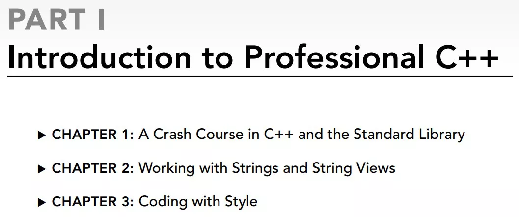 قسمت 1 کتاب Professional C++ ویرایش ششم