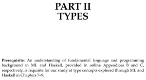 قسمت 2 کتاب Programming Languages: Concepts and Implementation