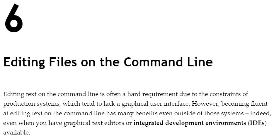 فصل 6 کتاب The Software Developer’s Guide to Linux