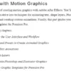 قسمت 1 کتاب Creative Motion Mastery with Adobe After Effects