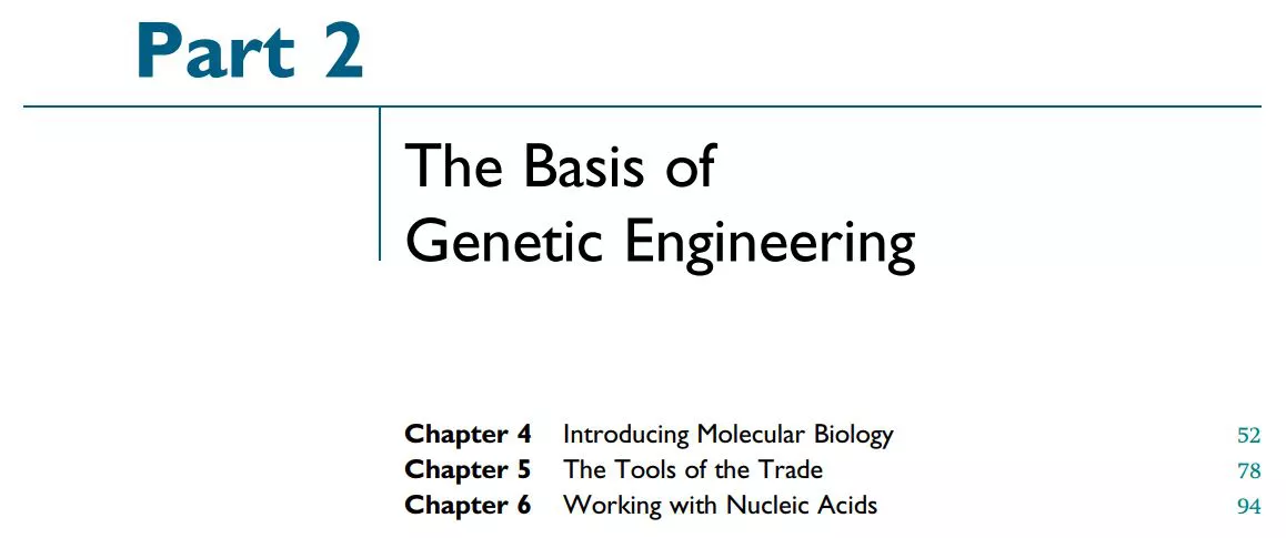 قسمت 2 کتاب An Introduction to Genetic Engineering ویرایش چهارم