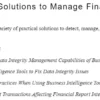 قسمت 2 کتاب Managing Data Integrity for Finance