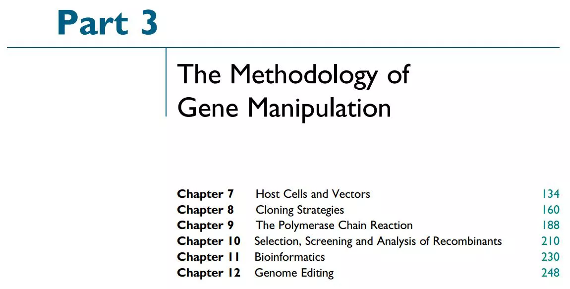 قسمت 3 کتاب An Introduction to Genetic Engineering ویرایش چهارم