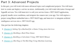 بخش 3 کتاب .NET MAUI Projects ویرایش سوم