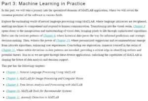 قسمت 3 کتاب MATLAB for Machine Learning ویرایش دوم