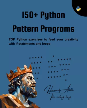 کتاب 150+ Python Pattern Programs