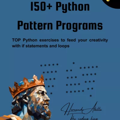 کتاب 150+ Python Pattern Programs