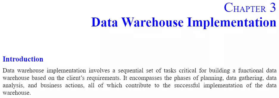 فصل 3 کتاب Data Warehouse and Data Mining