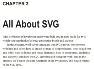 فصل 3 کتاب Generative Art with JavaScript and SVG