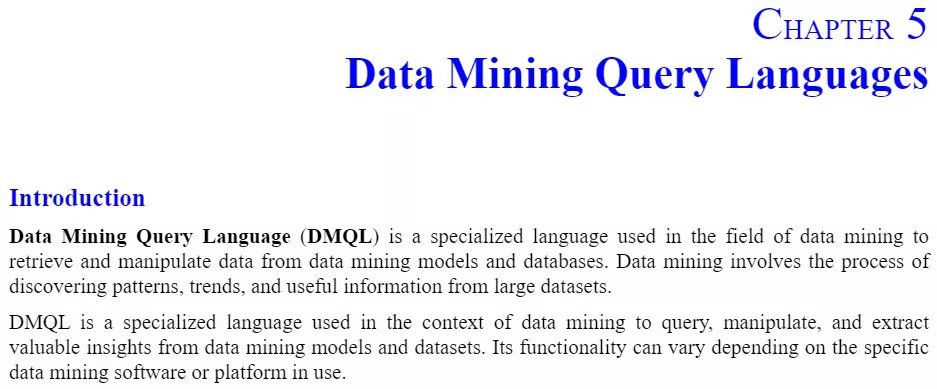 فصل 5 کتاب Data Warehouse and Data Mining