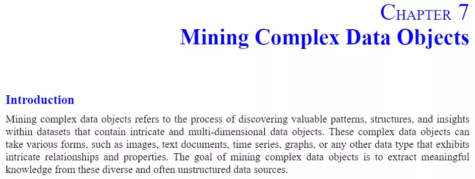 فصل 7 کتاب Data Warehouse and Data Mining