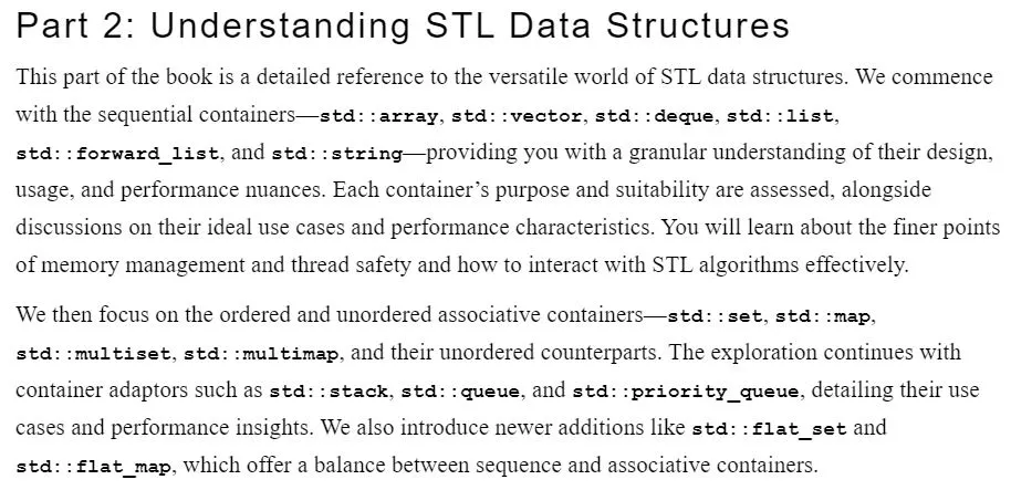 بخش 1 کتاب Data Structures and Algorithms with the C++ STL