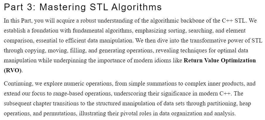 بخش 3 کتاب Data Structures and Algorithms with the C++ STL