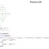 الگوی 110 کتاب 150+ Python Pattern Programs
