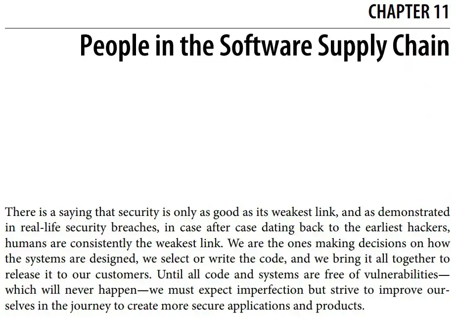 فصل 11 کتاب Software Supply Chain Security