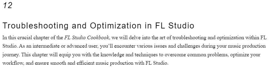 فصل 12 کتاب FL Studio Cookbook