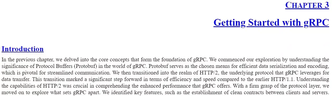 فصل 3 کتاب Modern API Design with gRPC