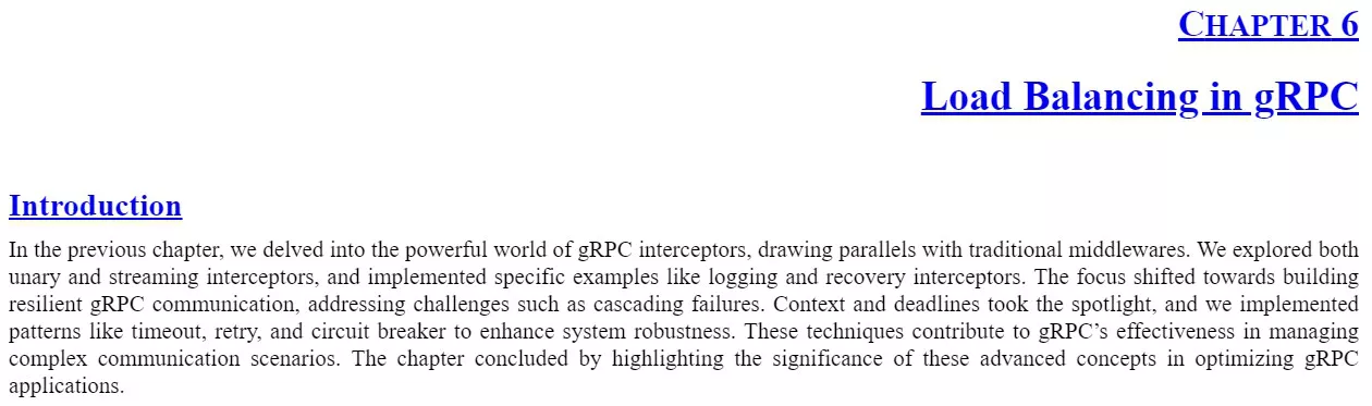 فصل 6 کتاب Modern API Design with gRPC