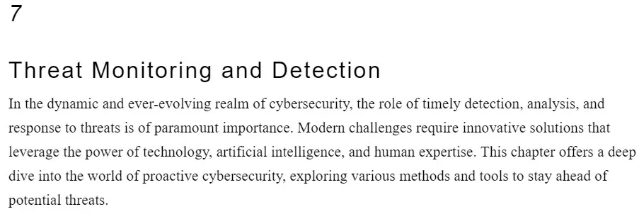 فصل 7 کتاب ChatGPT for Cybersecurity Cookbook