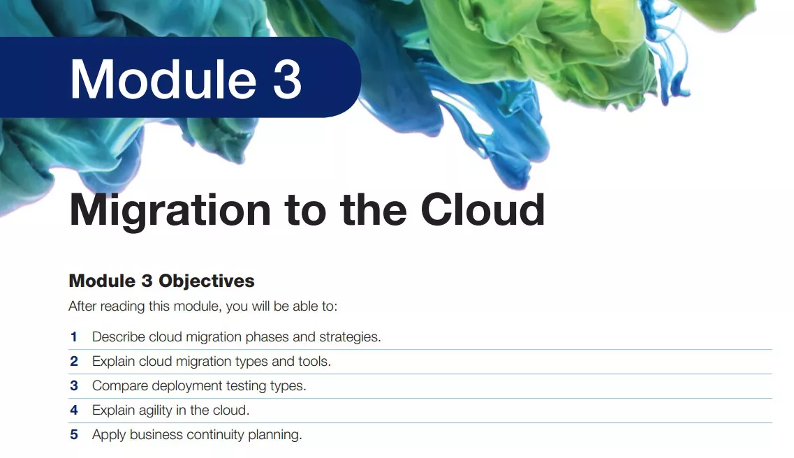 ماژول 3 کتاب CompTIA Cloud+ Guide to Cloud Computing ویرایش دوم