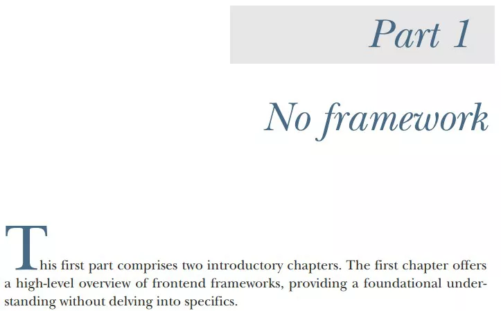 قسمت 1 کتاب Build a Frontend Web Framework