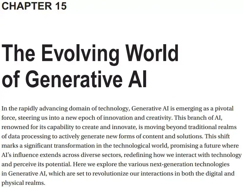 فصل 15 کتاب Understanding Generative AI Business Applications