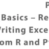 بخش 1 کتاب Extending Excel with Python and R