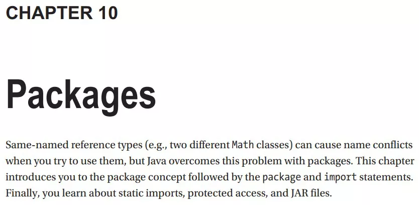 فصل 10 کتاب Learn Java Fundamentals