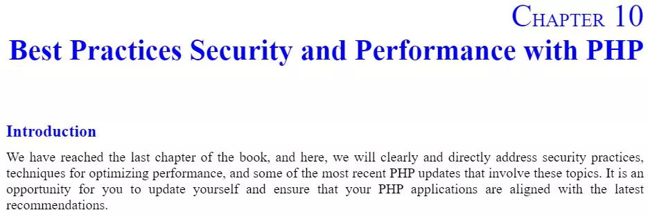 فصل 10 کتاب Unlock PHP 8
