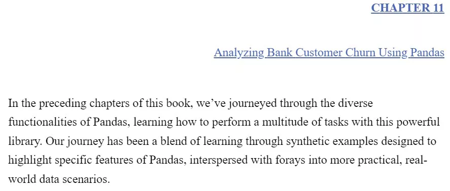 فصل 11 کتاب Ultimate Pandas for Data Manipulation and Visualization