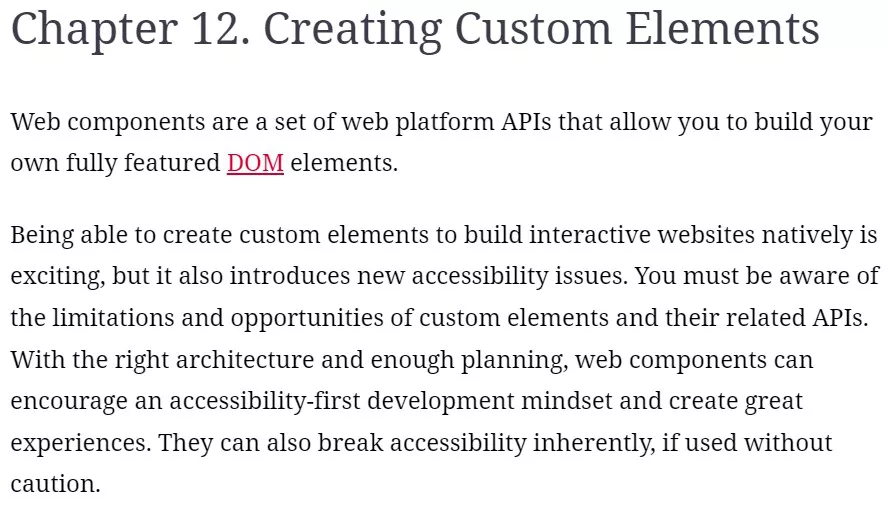 فصل 12 کتاب Web Accessibility Cookbook