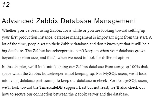 فصل 12 کتاب Zabbix 7 IT Infrastructure Monitoring Cookbook ویرایش سوم