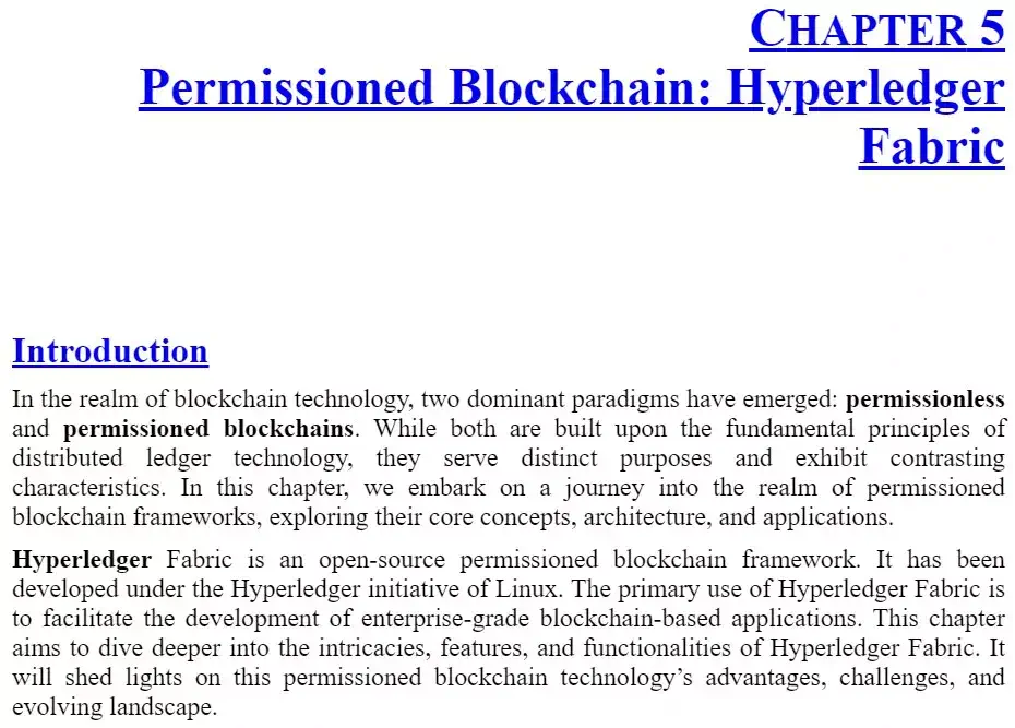 فصل 5 کتاب Blockchain and DLT