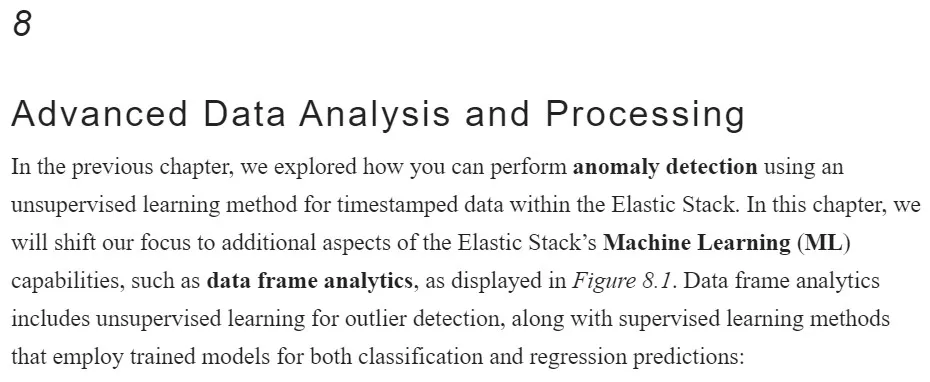 فصل 8 کتاب Elastic Stack 8.x Cookbook