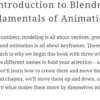 قسمت 1 کتاب Realizing 3D Animation in Blender